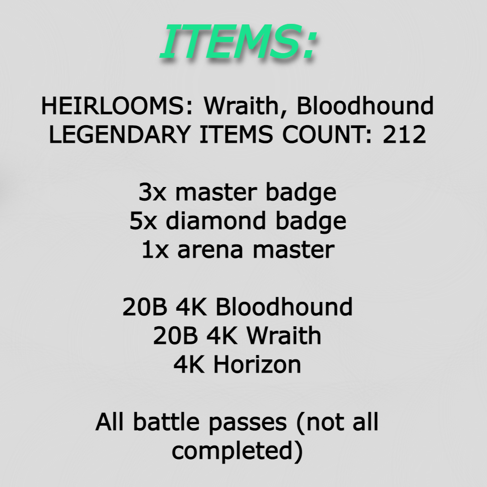 XBOX (2 Heirlooms) - PacketLoss Boost